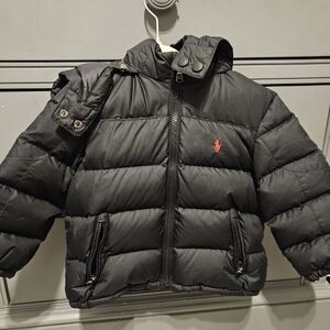 Ralph Lauren Black Puffer Jacket